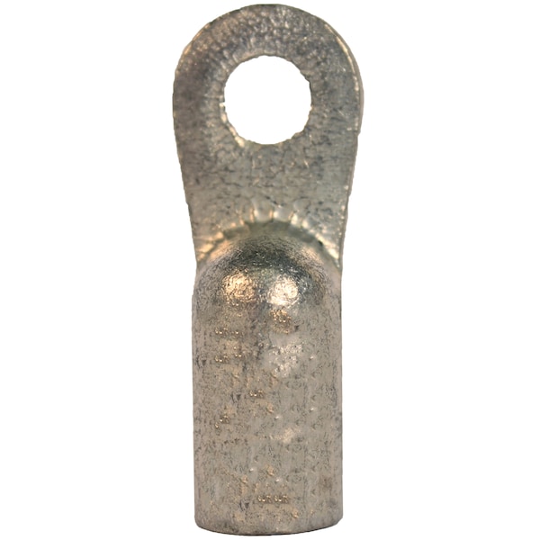 Quick Battery Lug, Straight, 2 GA, 5/16", Tin Plated Copper, PK50 4802-050E - main